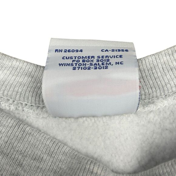 Vintage 90s Medium Notre Dame Irish Champion Reverse Weave Gray Sweatshirt - Picture 7 of 8